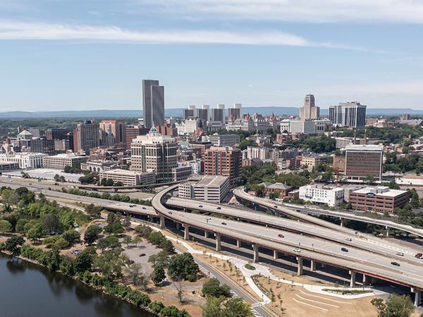 photo of downtown Springfield Massachusetts